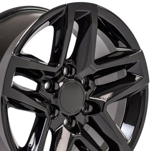 18" Gloss Black Wheel for 2003-2014 Chevy Express 1500 - RVO2231