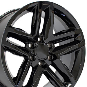 20" Gloss Black Wheel for 2003-2014 GMC Savana 1500 - RVO2257