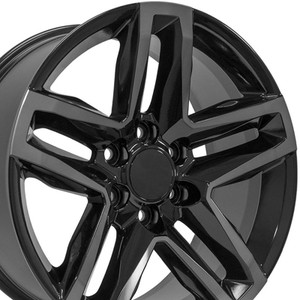 20" Machined Black Wheel for 1992-2023 GMC Yukon - RVO2275