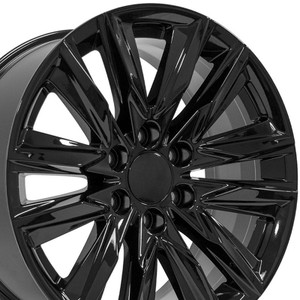 20" Gloss Black Wheel for 1999-2023 GMC Sierra 1500 - RVO2286