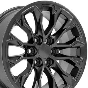 17" Satin Black Wheel for 2015-2022 GMC Canyon - RVO2345