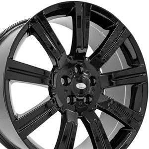 22" Gloss Black Wheel for 2005-2009 Land Rover LR3 - RVO2350