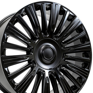 24" Satin Black Wheel for 2003-2014 GMC Savana 1500 - RVO2618