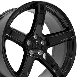 20" Gloss Black Wheel for 2005-2008 Dodge Magnum - RVO2626
