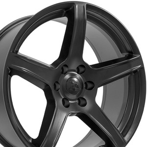 22" Satin Black Wheel for 2008-2023 Nissan Titan - RVO2640