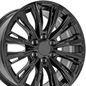 20" Gloss Black Wheel for 1999-2023 GMC Sierra 1500 - RVO2649