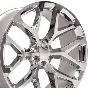 26" Chrome Wheel for 1988-2023 Chevy Suburban 1500 - RVO2764