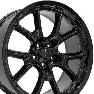 20" Gloss Black Wheel for 2005-2008 Dodge Magnum - RVO2798
