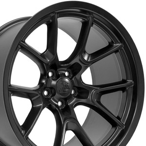 20" Satin Black Wheel for 2006-2023 Dodge Charger - RVO2817