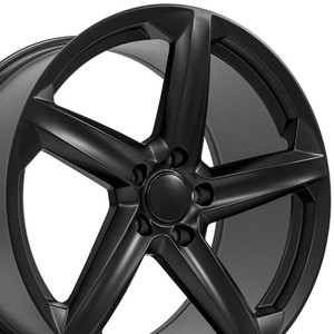 20" Satin Black Rear Wheel for 2020-2023 Chevy Corvette - RVO2864