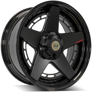 20" Matte & Gloss Black Wheel for 1994-2010 Dodge Ram 1500 - RVO3438