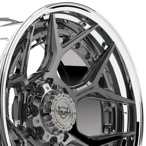22" Polished Wheel w/Tinted Center for 1999-2010 GMC Sierra 3500 - RVO3650