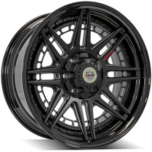 20" Matte & Gloss Black Wheel for 2001-2007 Toyota Sequoia - RVO3698
