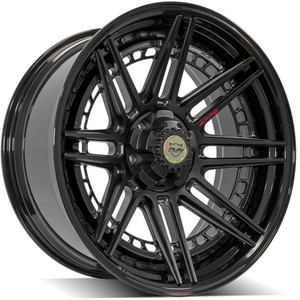 22" Matte & Gloss Black Wheel for 2011-2018 Ram 1500 - RVO3706