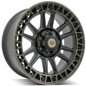 20" Satin Machined Wheel w/Bronze for 1996-2023 Toyota 4Runner - RVO3824