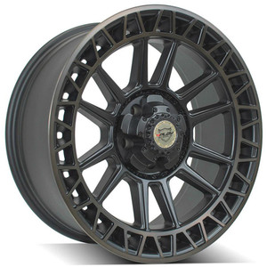 20" Satin Machined Wheel w/Bronze for 2005-2011 Dodge Dakota - RVO3836