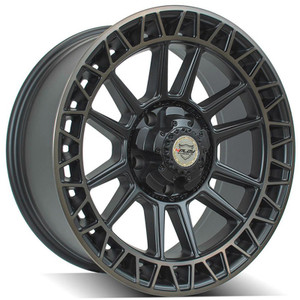 20" Satin Machined Wheel w/Bronze for 2007-2021 Toyota Tundra - RVO3837