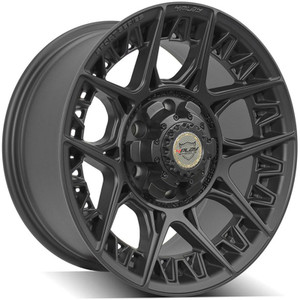 17" Satin Black 6 Lug Wheel for 2019-2023 Ram 1500 Rebel - RVO3877