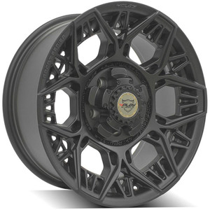 17" Satin Black Wheel for 2005-2011 Dodge Dakota - RVO3957