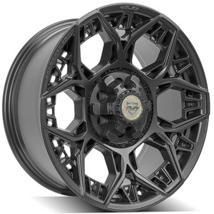 18" Satin Black Wheel for 2015-2023 Chevy Colorado - RVO3969