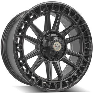 22" Satin Black Wheel for 2020-2023 Jeep Gladiator - RVO4069