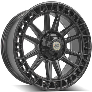 22" Satin Black Wheel for 2005-2011 Dodge Dakota - RVO4075