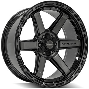 22" Gloss Black Wheel w/Brushed Face for 2023 Toyota Tundra - RVO4182