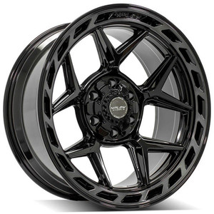 20" Gloss Black Wheel w/Brushed Face for 2023 Toyota Tundra - RVO4302