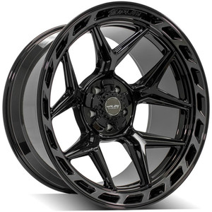 22" Gloss Black Wheel w/Brushed Face for 1994-2010 Dodge Ram 1500 - RVO4358