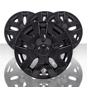 Set of 4 16" 5 Y Spoke Wheel Covers for 17-22 Nissan Rogue Sport S - Gloss Black