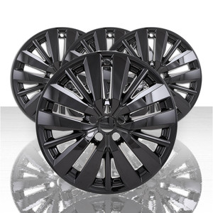 Set of 4 20" 15 Spoke Wheel Skins for 2022-2023 Nissan Pathfinder - Gloss Black