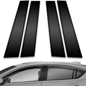 4pc Carbon Fiber Pillar Post Covers for 2013-2023 Acura ILX