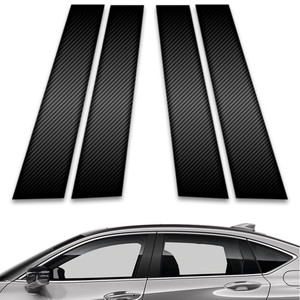4pc Carbon Fiber Pillar Post Covers for 2021-2023 Acura TLX