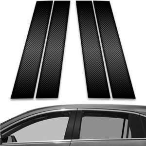 4pc Carbon Fiber Pillar Post Covers for 2013-2018 Acura RDX