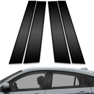 4pc Carbon Fiber Pillar Post Covers for 2011-2014 BMW X6