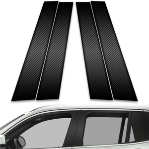 4pc Carbon Fiber Pillar Post Covers for 2011-2017 BMW X3