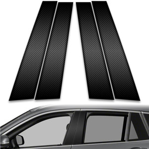 4pc Carbon Fiber Pillar Post Covers for 2016-2023 BMW X1