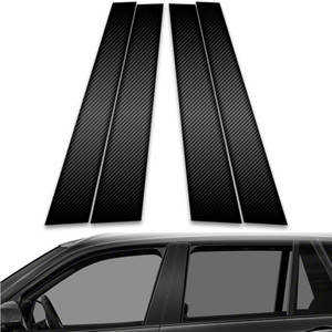 4pc Carbon Fiber Pillar Post Covers for 2014-2018 BMW X5