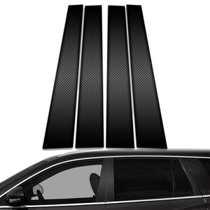 4pc Carbon Fiber Pillar Post Covers for 2007-2017 Buick Enclave