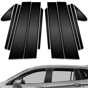 12pc Carbon Fiber Pillar Post Covers for 2017-2020 Buick Envision
