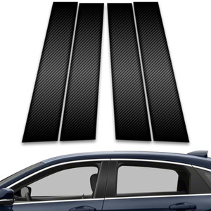 4pc Carbon Fiber Pillar Post Covers for 2014-2023 Chevrolet Impala