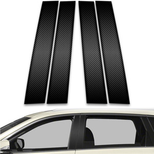 4pc Carbon Fiber Pillar Post Covers for 2013-2023 Infiniti QX60