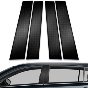 4pc Carbon Fiber Pillar Post Covers for 2011-2016 Kia Sportage