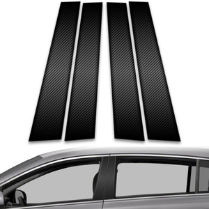 4pc Carbon Fiber Pillar Post Covers for 2017-2022 Kia Sportage