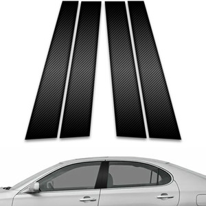 4pc Carbon Fiber Pillar Post Covers for 2003-2006 Lexus ES300