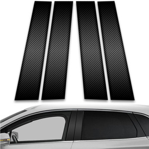 4pc Carbon Fiber Pillar Post Covers for 2015-2023 Lincoln MKC