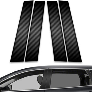 4pc Carbon Fiber Pillar Post Covers for 2007-2015 Mazda CX-9