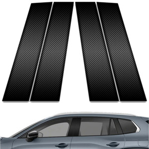 4pc Carbon Fiber Pillar Post Covers for 2023 Mazda CX-50