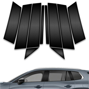 10pc Carbon Fiber Pillar Post Covers for 2023 Mazda CX-50