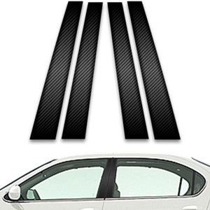 4pc Carbon Fiber Pillar Post Covers for 2000-2003 Nissan Maxima